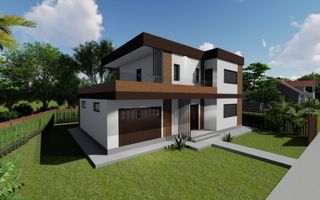 Lake View Villa 4 Cam/3 Bai + Garage Ezareni 5 Drumuri Valea Adanca - Poză 1