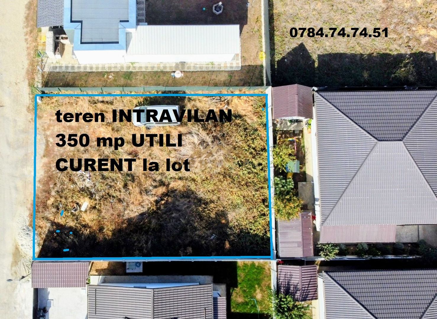 Teren cu electricitate la lot - comuna Berceni - Poză 4
