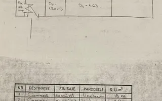 Apartament 2 camere | 58,15 mp total | Metrou Dristor - Schiță 12