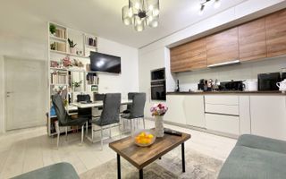 Apartament cu 3 camere, dressing si debara mobilat la etaj intermediar in Giroc. - Poză 1