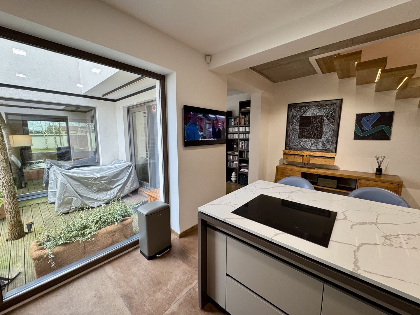 Duplex mobilat si utilat 3dormitoare Dumbrăvița 510mp teren - Poză 35