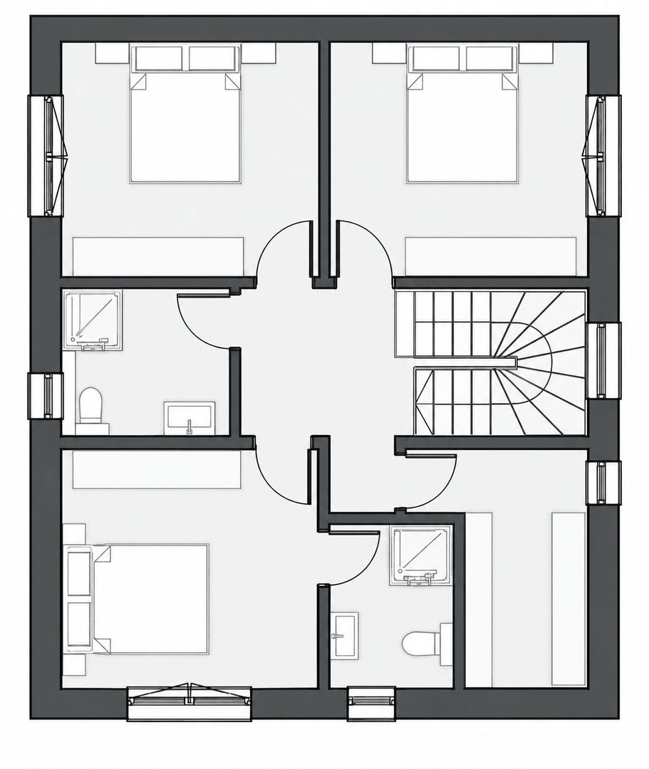 Casa individuala de vanzare, 5 camere, dressing, 3 bai, 600mp curte - Poză 6