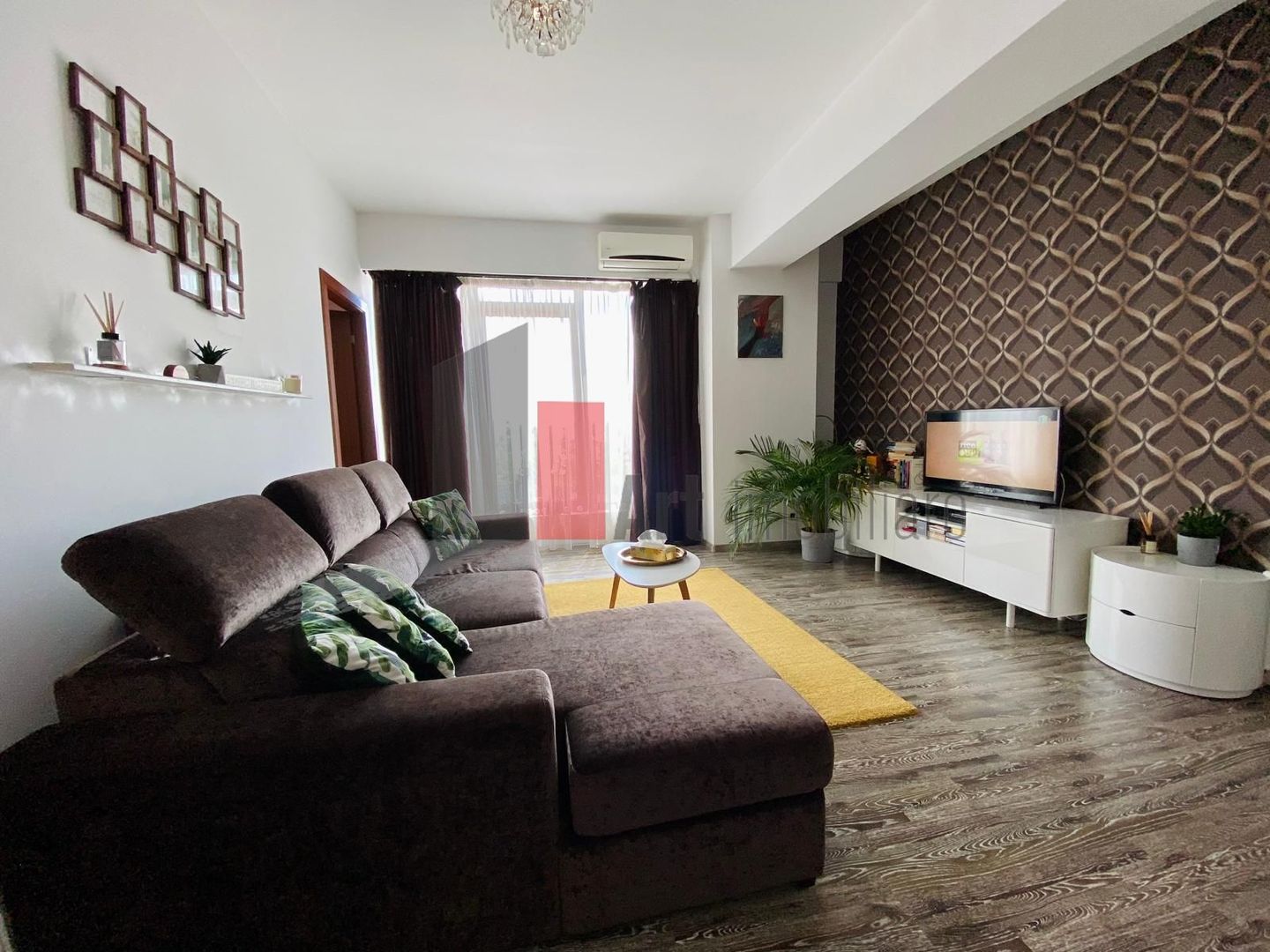 Apartament cu 2 camere de inchiriat-Bucurestii Noi-Laminorului-cu centrala - Poză 1