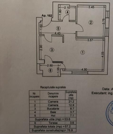 Apartament cu 2 camere | Complex Rezidential 9 Cloud - Poză 5