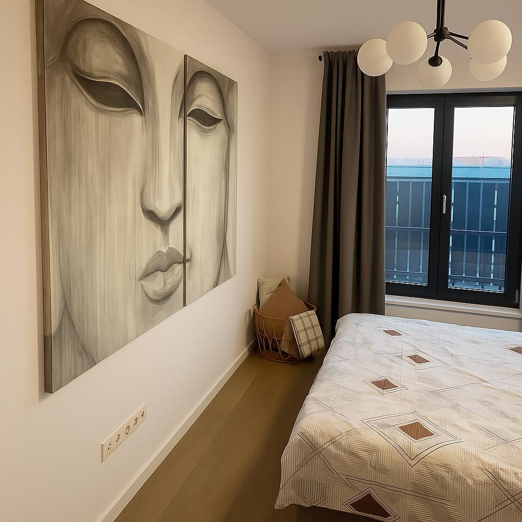 Apartament complet mobilat și utilat 2 camere | Pipera - Poză 3