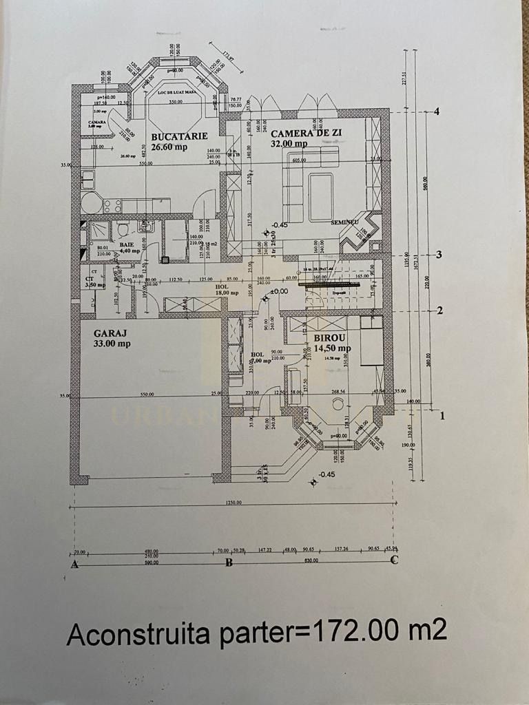 Vanzare casa individuala, 304 mp, teren 700, Gruia - Poză 20