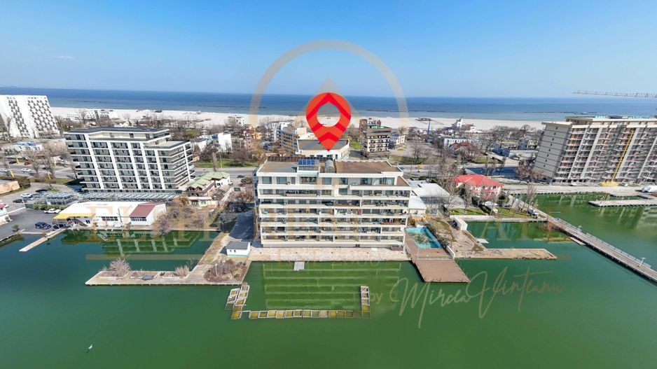 Apartament 2 camere, vedere frontală lac, in Statiunea  Mamaia, - Poză 34