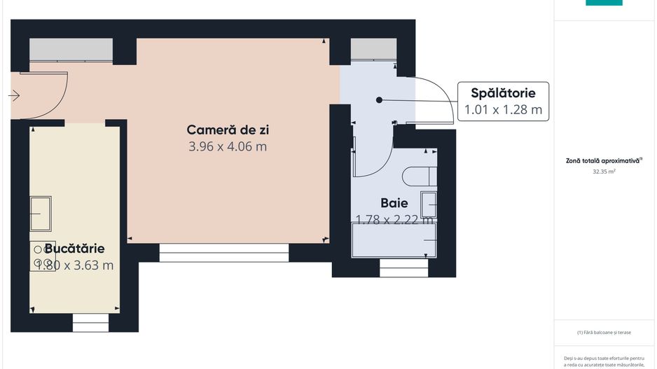 Apartament cu 2 camere Giroc - Poză 16