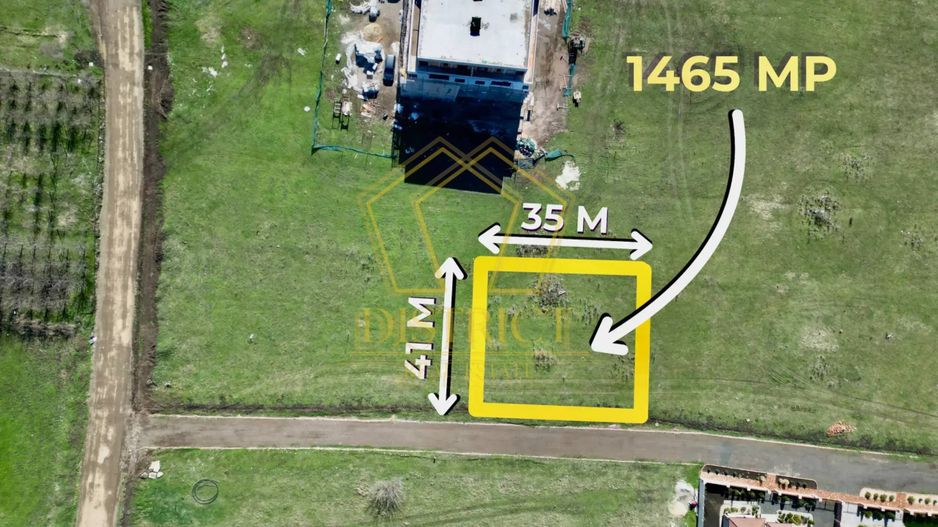 Teren intravilan locuinte colective 1465mp | Torontalului - Poză 1