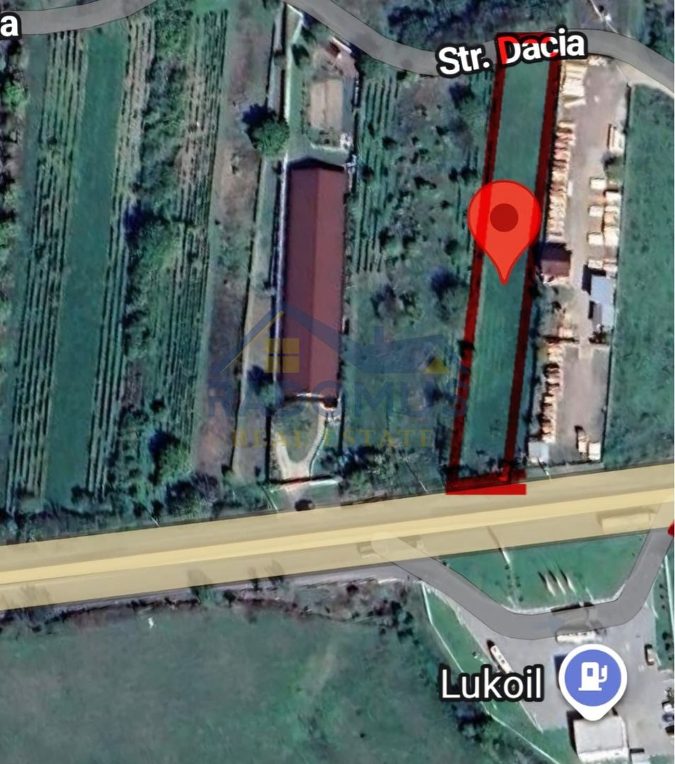 Teren intravilan 2.150 mp, deschidere 17 m – Albești-Paleologu - DN 1B - Poză 5