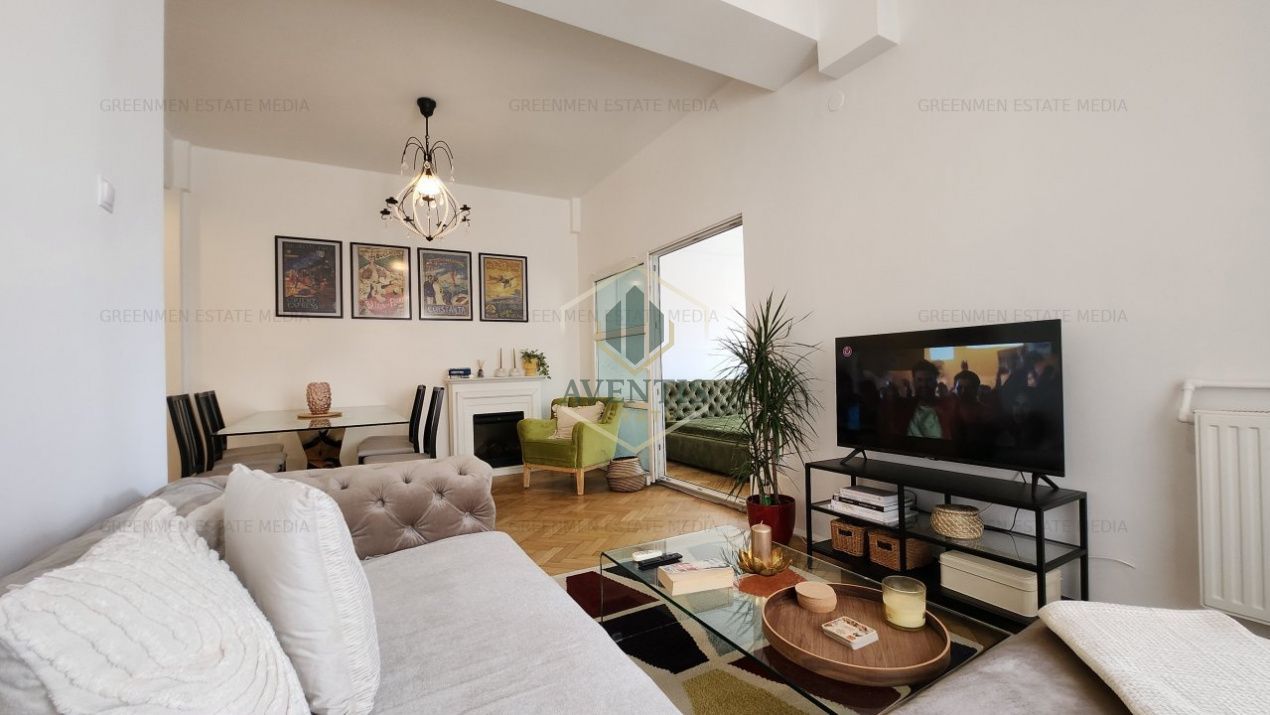 Prima inchiriere, apartament spatios si complet utilat, terasa, Dorobanti Romana - Poză 25