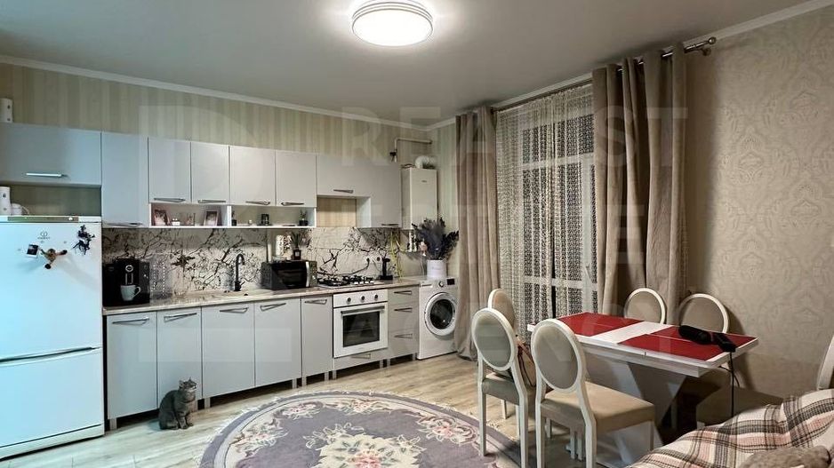 Vânzare, apartament, 1 cameră + living, strada Liviu Damian, Durlești - Poză 4