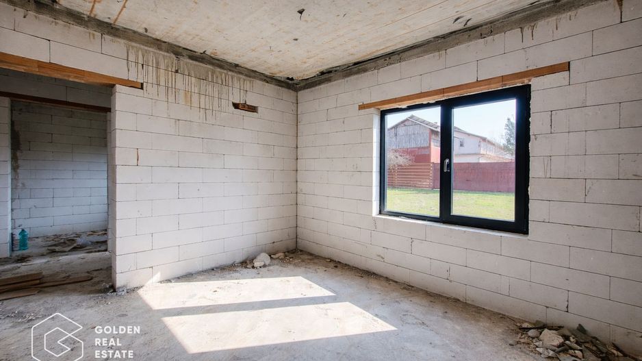 Casa P+M, teren 500 mp, comuna Frumuseni - Poză 8