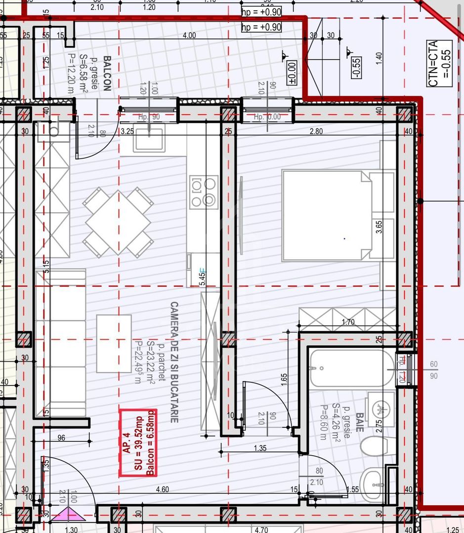 Apartament 2 camere-Selimbar - Poză 3