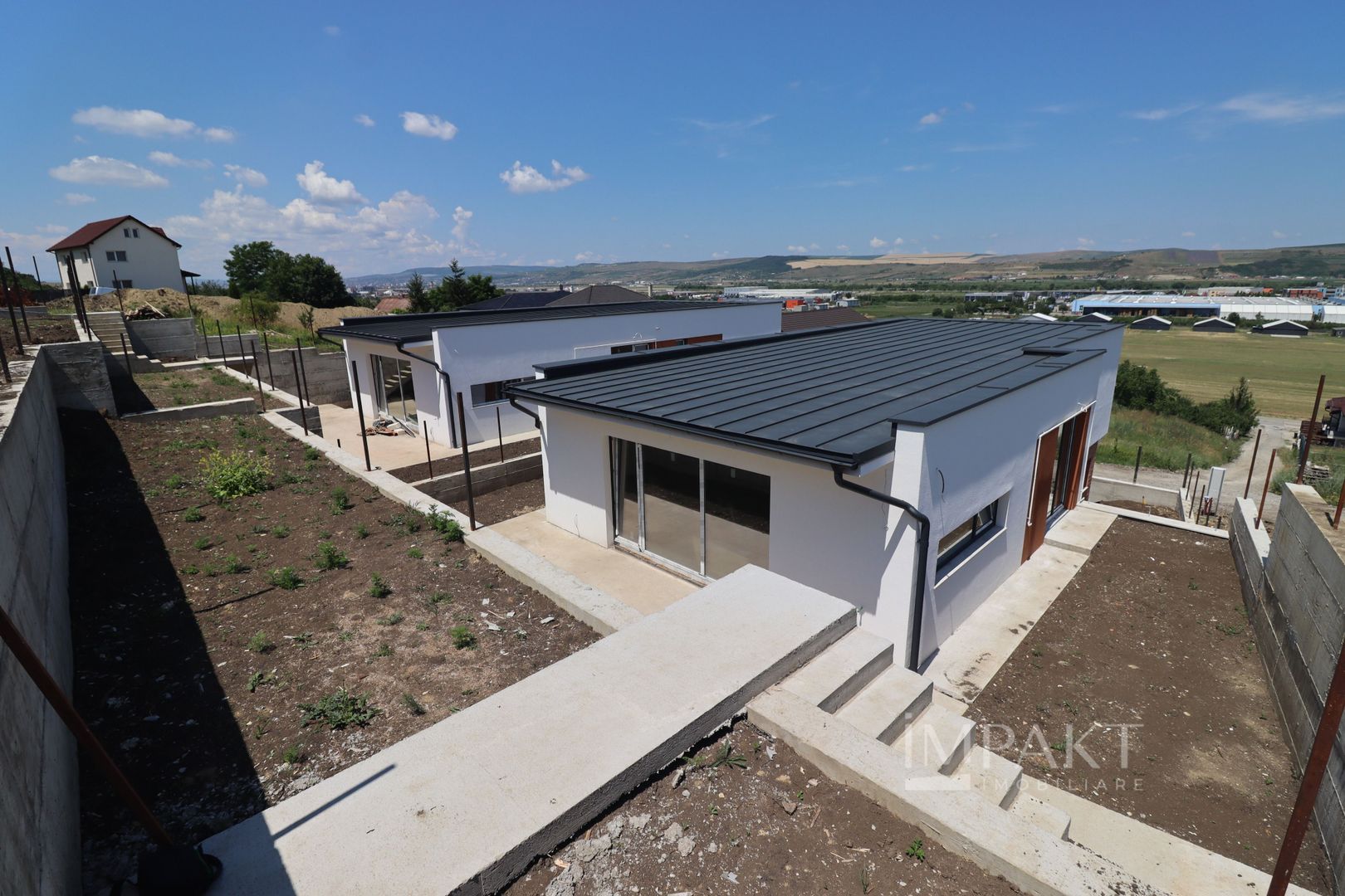 Casa individuala semifinisata, teren 600 mp, Chinteni! - Poză 5