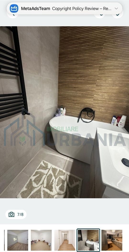 Apartament 4 camere, 2 băi, bloc pe cadre, renovat recent, Mircea Cel Bătrân, nr.1, bl. A1 - Poză 5