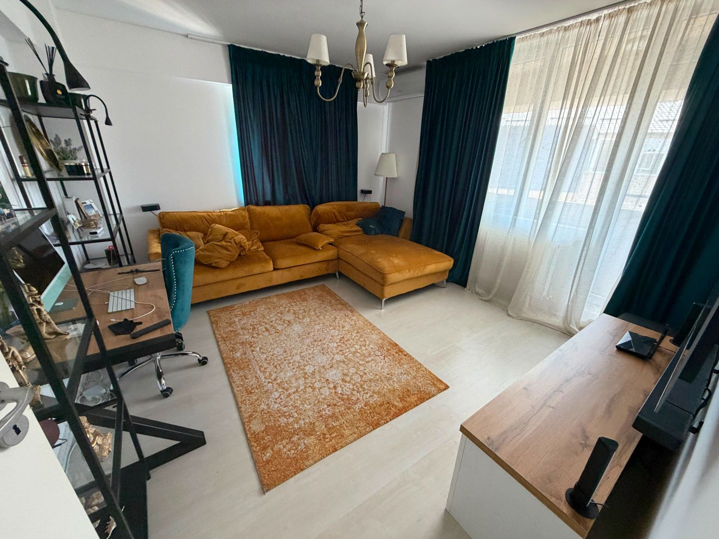 AP. 3 CAMERE + POD - BLOC NOU, MOBILAT, CENTRALA PROPRIE, COMISION 0% - Poză 1