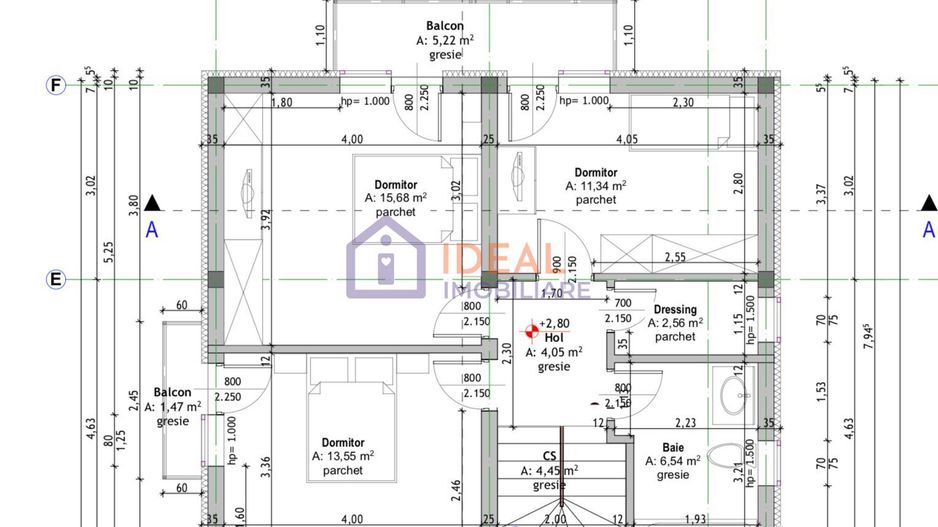 Duplex La CHEIE cu 4 camere, in Cisnadie - Schiță 26