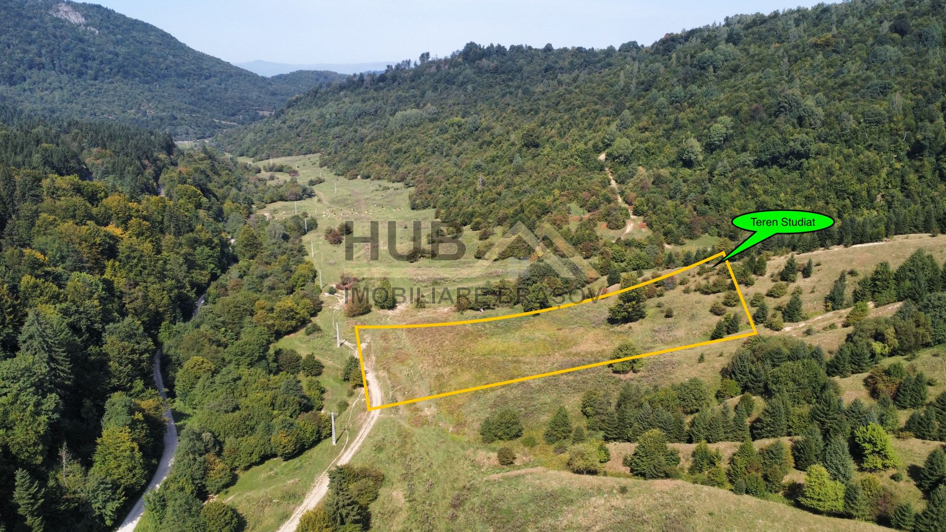 Teren Paraul Rece Rasnov 5.300mp | Priveliste | Extravilan | Curent - Poză 1