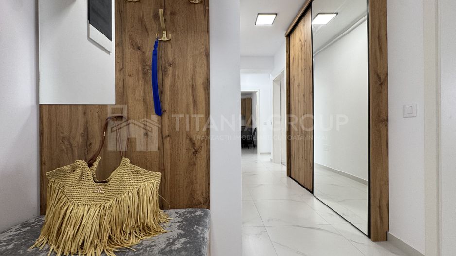 PRIMA INCHIRIERE Apartament modern 3 camere, 2 bai, parcare, Casa Nobel Coresi - Poză 7