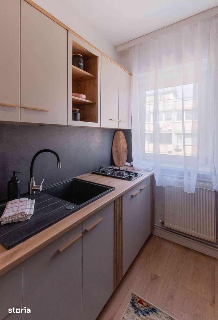 Apartament 2 camere lângă Parcul Cișmigiu, renovat complet, mobilat - Poză 8