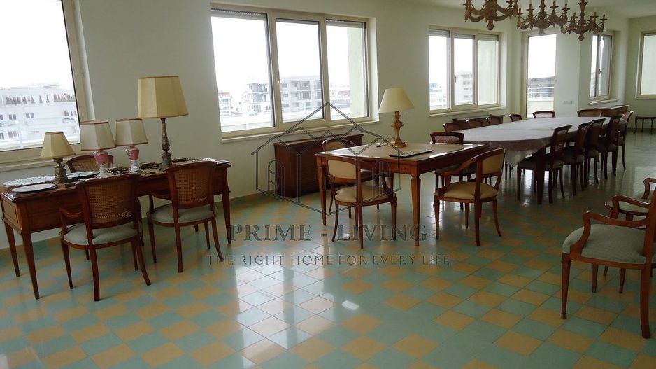 PENTHOUSE IMPRESIONANT CU 5 CAMERE LA INCHIRIERE LANGA PARC HERASTRAU - Poză 8