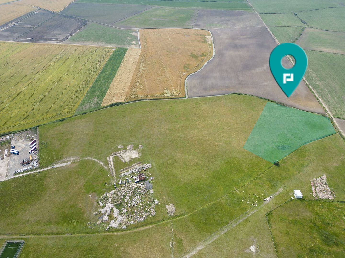 Teren intravilan de 26,606mp Sacalaz - Poză 9