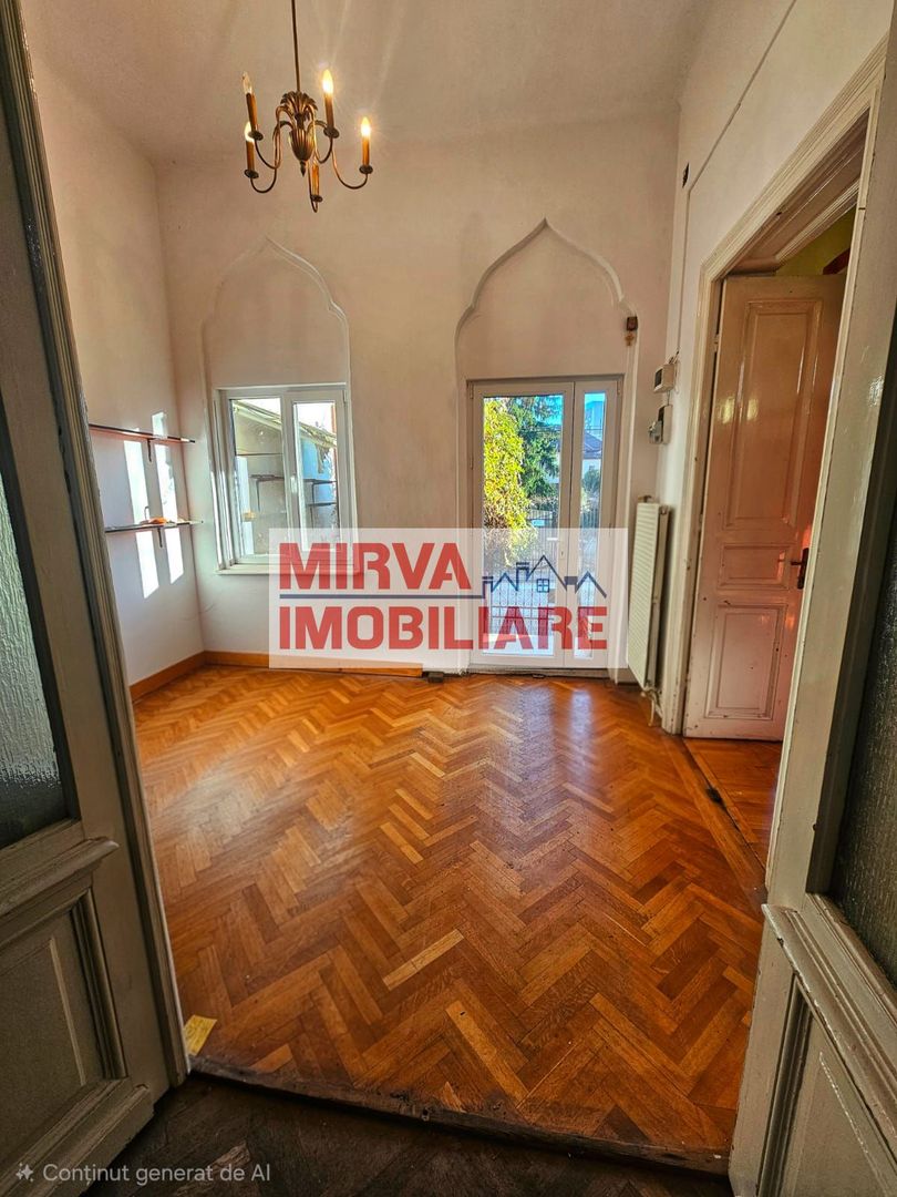 Casă cu arhitectură interbelică, 5 camere, teren 409 mp – Central - Poză 45