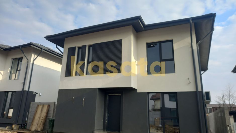 Casă individuală P+1E, teren 316 mp, Bragadiru – ansamblu exclusivist - Poză 1