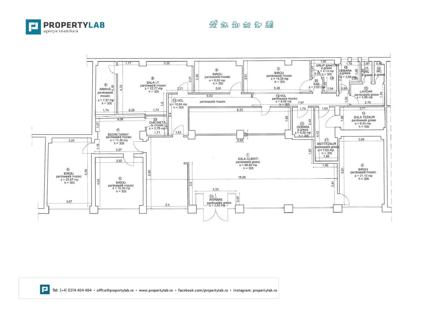Spațiu comercial open-space zona Atrium Mall - Poză 2