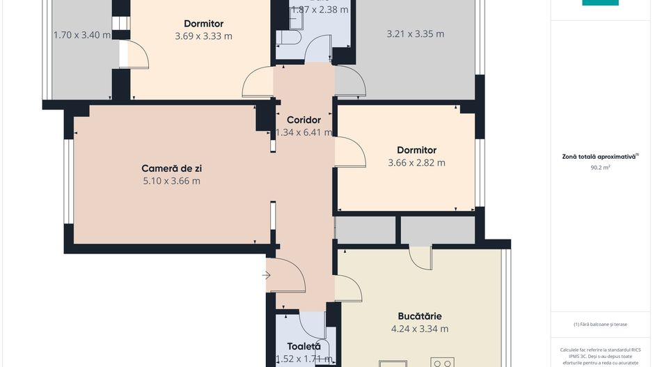 Apartament spațios pentru familie - Poză 10