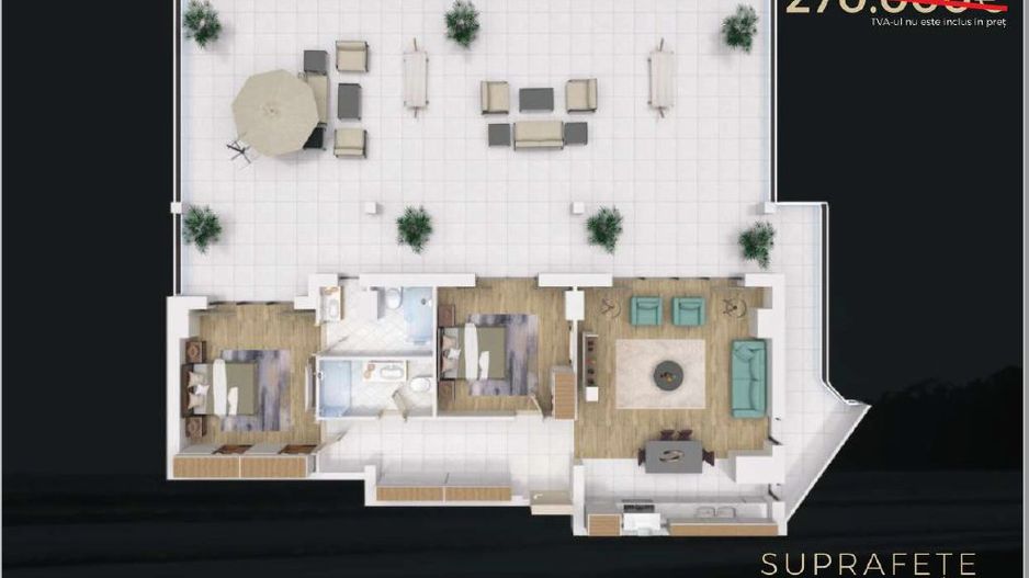 Direct Dezvoltator  Comision 0% 3 Cam . 86 mp + Terasa 141 mp Mamaia La Butoaie - Poză 2