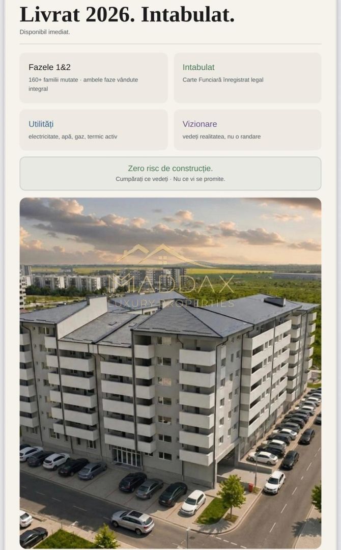 Apartament nou // 2 camere // zona de SUD *** - Poză 1