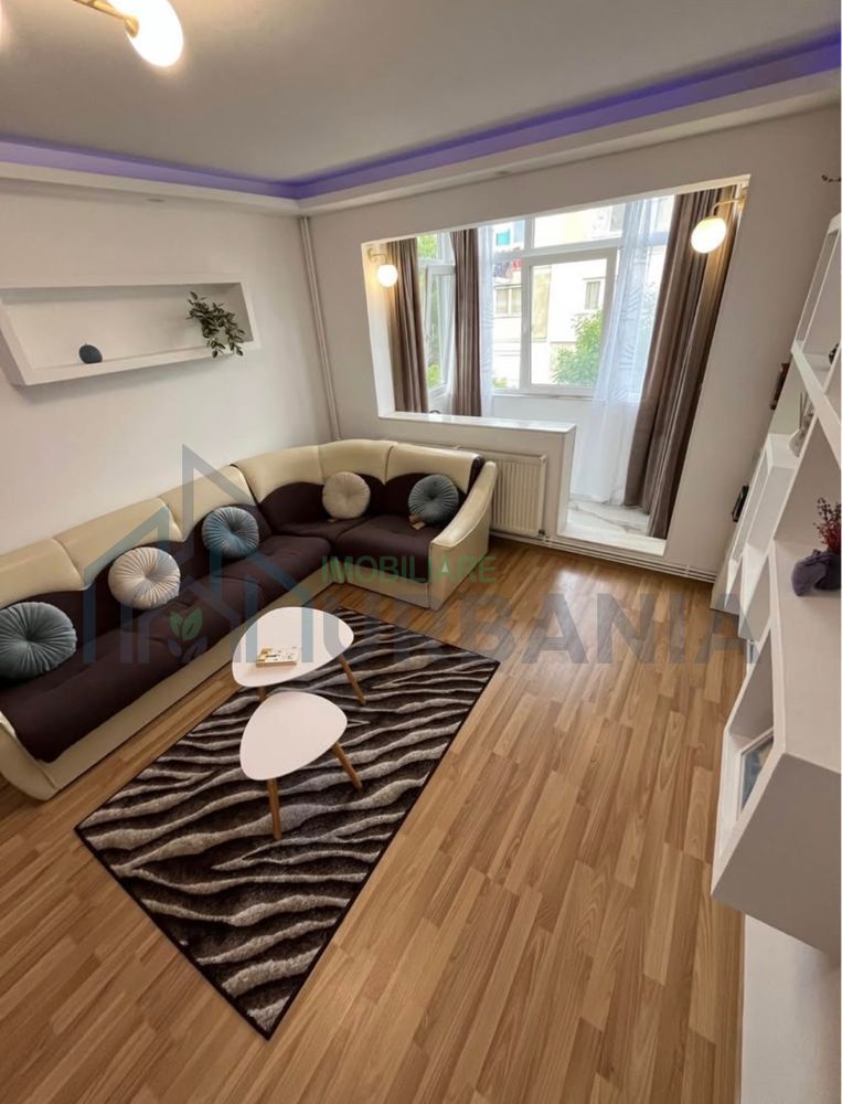Apartament de închiriat, 55 mp, 2 camere, renovat modern, zona Podu Roș / Cantemir (Palas Campus), Iași - Poză 2