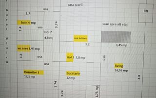 3 camere/2 bai/ Zona Cinema Marasti - Poză 5