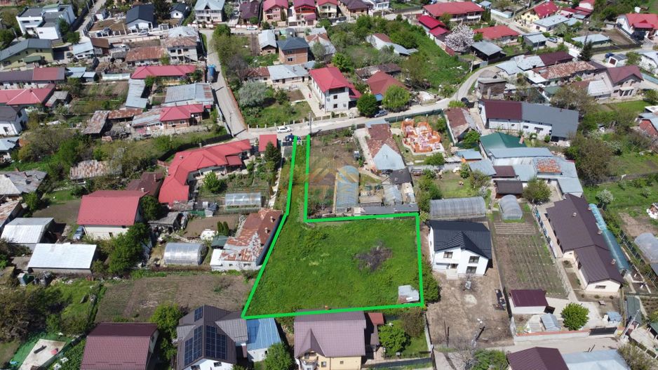 Afacere!!! Teren intravilan - Urbanism pentru 3 case - Gaze si Curent - Poză 2