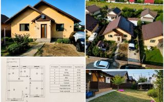 Casă individuală pe parter, teren 375 mp, sistem fotovoltaic 6 kW, posibilitate mansardare – Horpaz, Iași - Poză 1