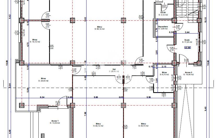 Clădire birouri 1.000 mp utili, 15 parcări, rooftop – Sibiu zona Milea - Poză 2