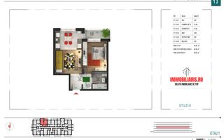 Nicolae Teclu-Metrou, Parcare Gratuit, Birou de Vanzari - Schiță 2