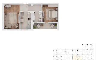 DISCOUNT 3-5% Apartamente 2 Camere Decomandate | Comision 0% - Poză 13
