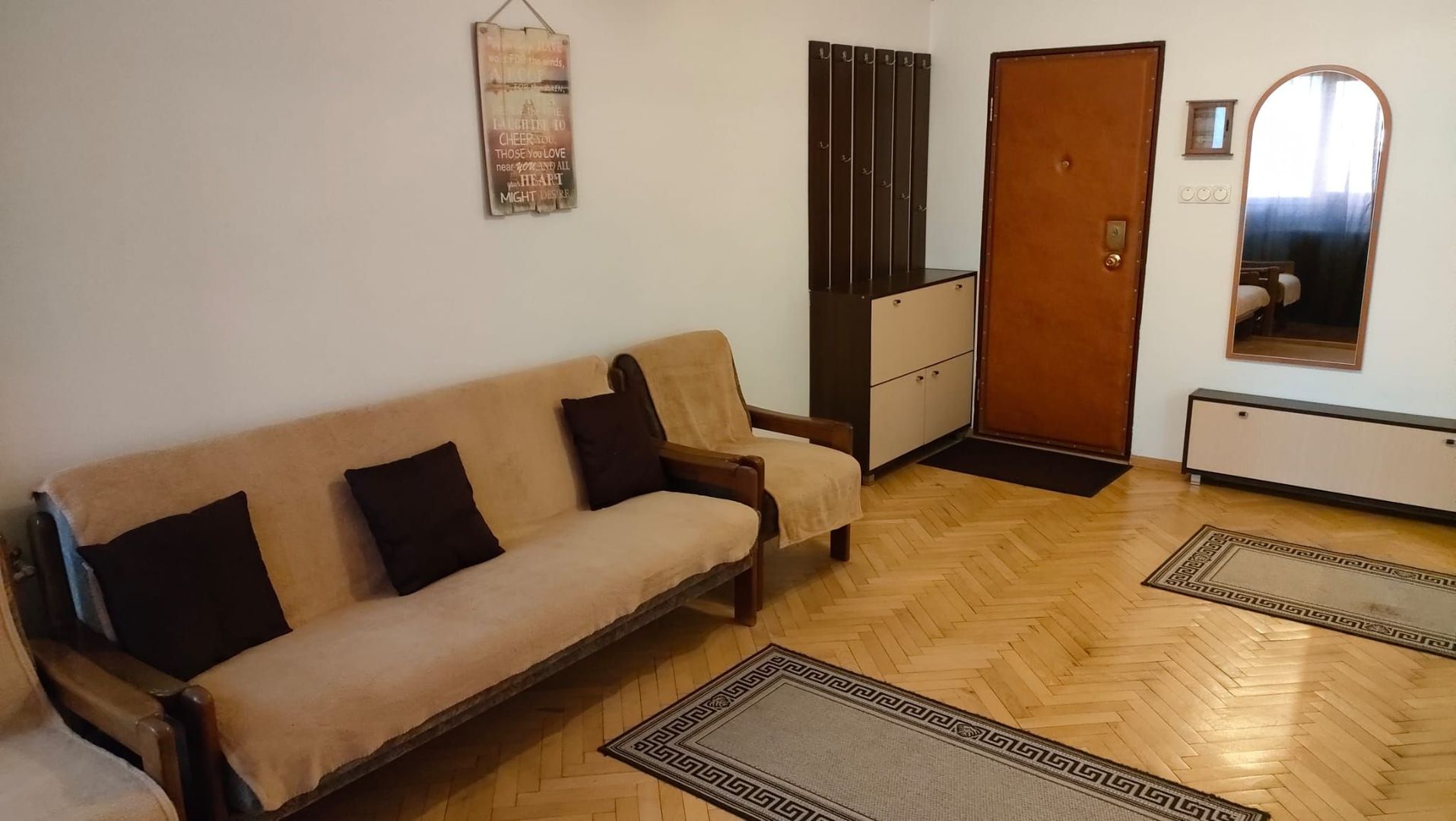 Chirie, 2 camere, mobilat, utilat, Transilvaniei. 300 E. Comision 0 - Poză 14