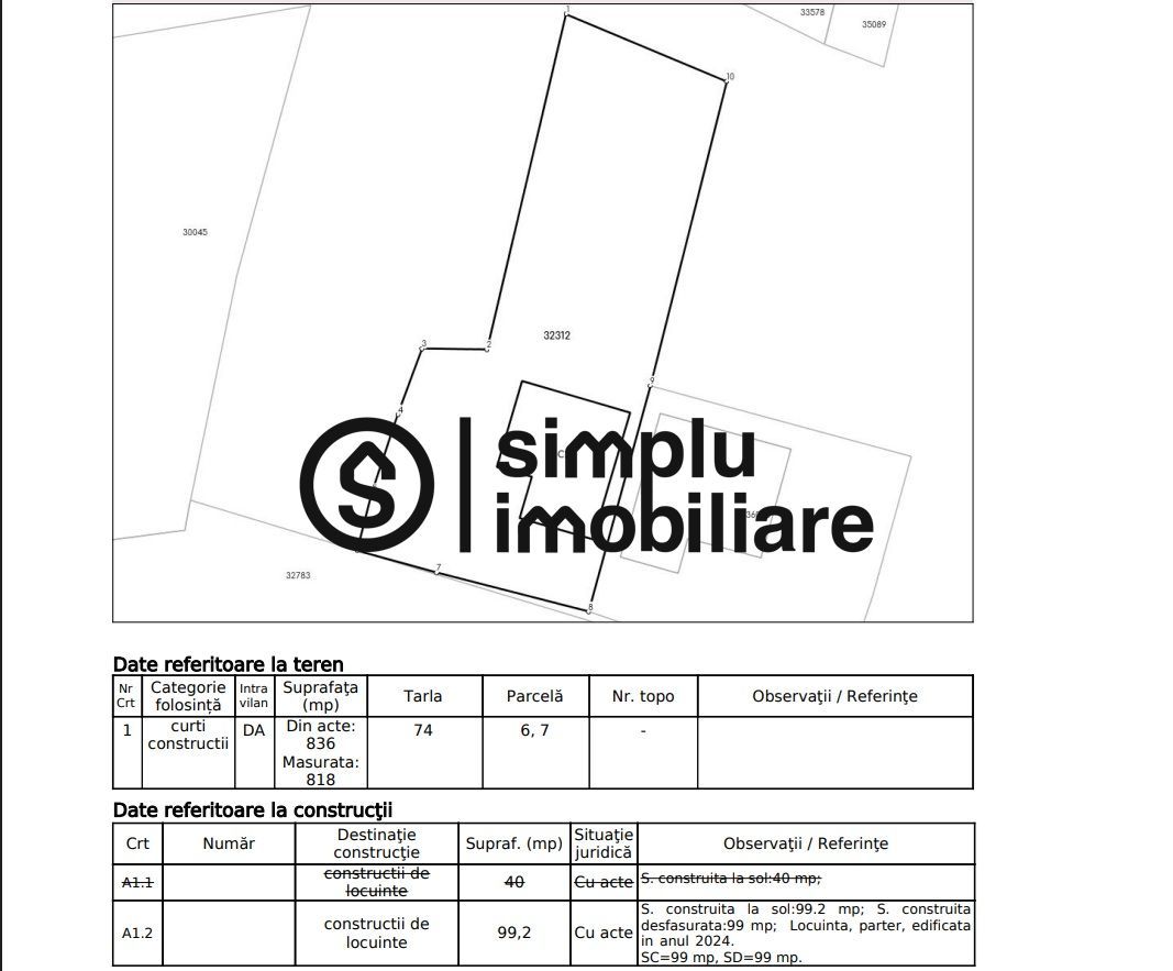 Casa parter Bucovat - Schiță 5