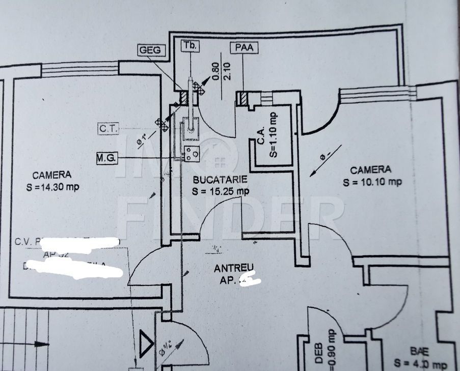 Apartament 2 camere decomandate, Manastur - Poză 6