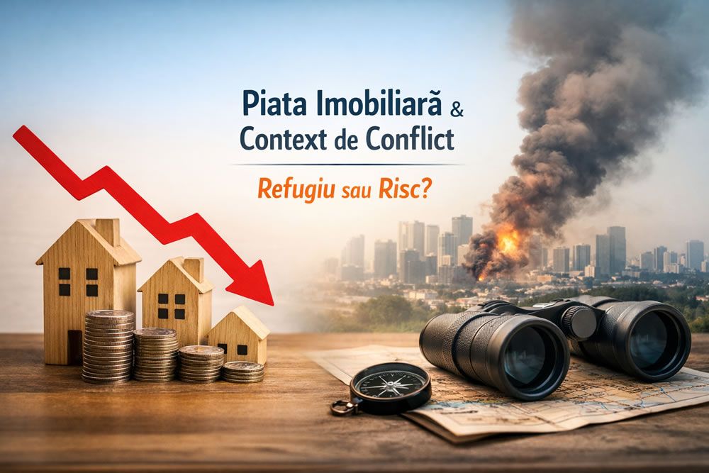 Piața imobiliară în context de conflict: ce se întâmplă cu prețurile și tranzacțiile în România