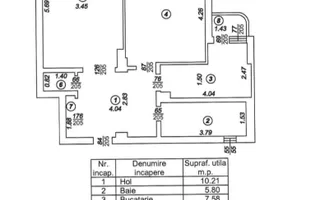 Vanzare 2 Camere Spațioase Bld. Octavian Goga – Unirea 68 Mp, Bloc Monolit 1996 - Poză 13