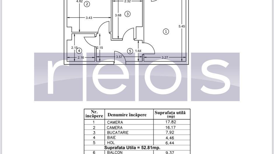 2 Camere | Ambient REsidence | 10% DISCOUNT LA AVANS 50% - Schiță 3
