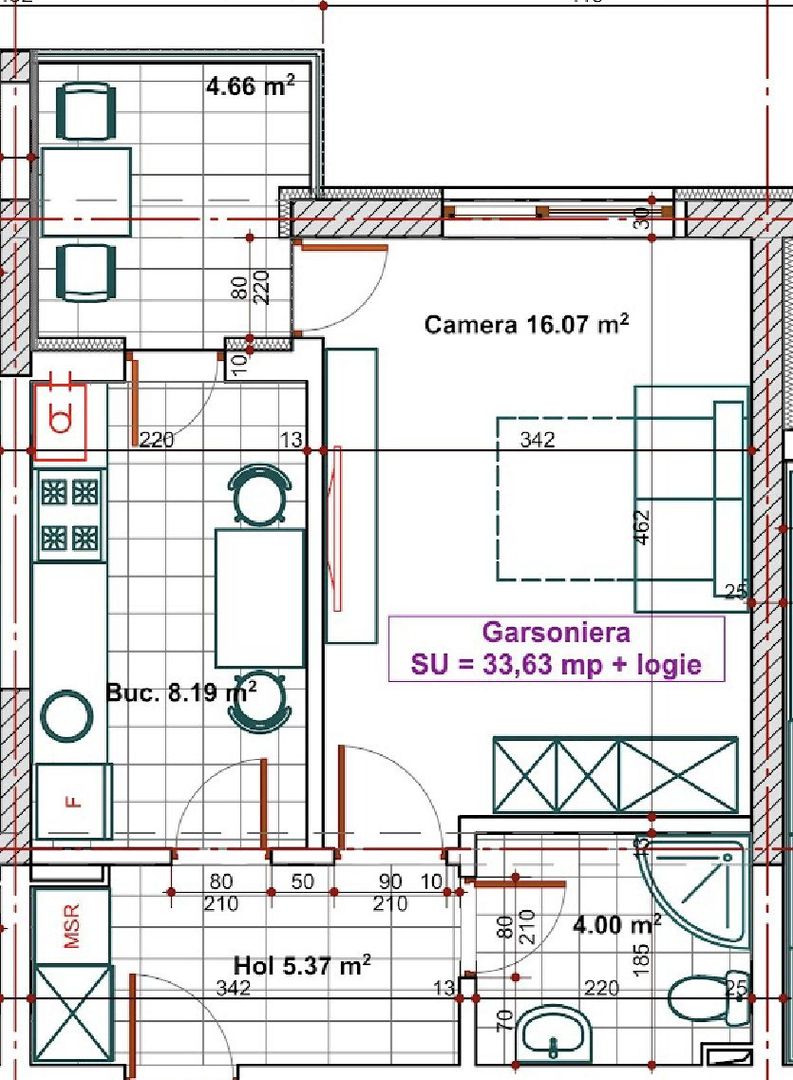gars dec-Dr. Binelui/metrou Ap. Patriei 12min - Poză 3