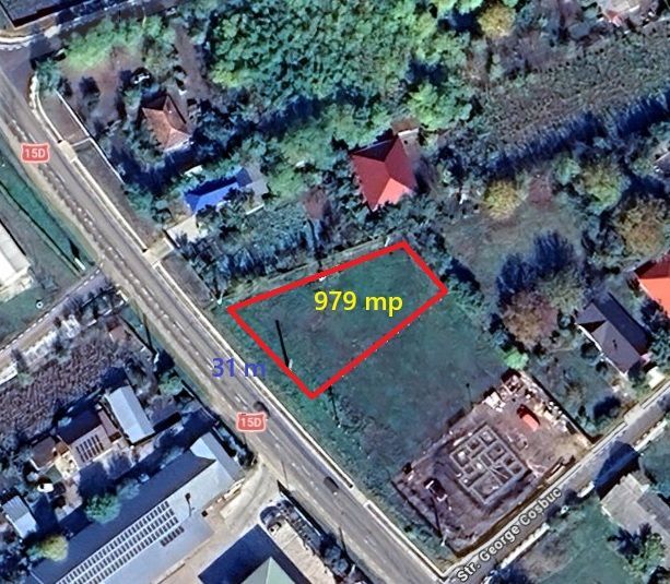 TEREN INTRAVILAN 979 mp, VASLUI - comuna ȘTEFAN CEL MARE; - Poză 2
