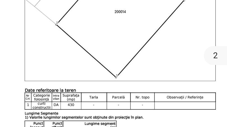 Teren intravilan construcții 430 mp dubla deschidere la strada! - Poză 11