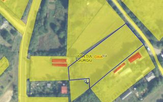 teren intravilan  sat Daia, județul Giurgiu,Dealul Florilor - Schiță 3